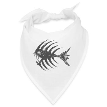Tiefsee-Kampffisch - Bandana - Weiß - Vorne