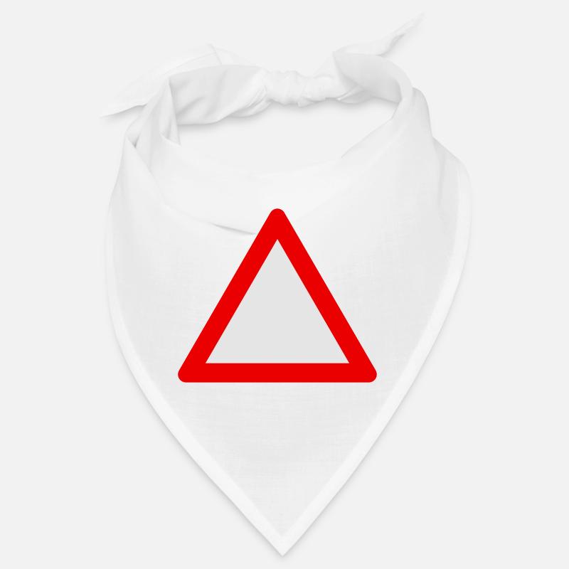Blank Warning Triangle Bandana