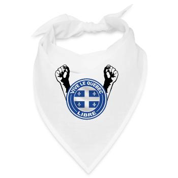 Kostenlose quebec - Bandana - Weiß - Vorne