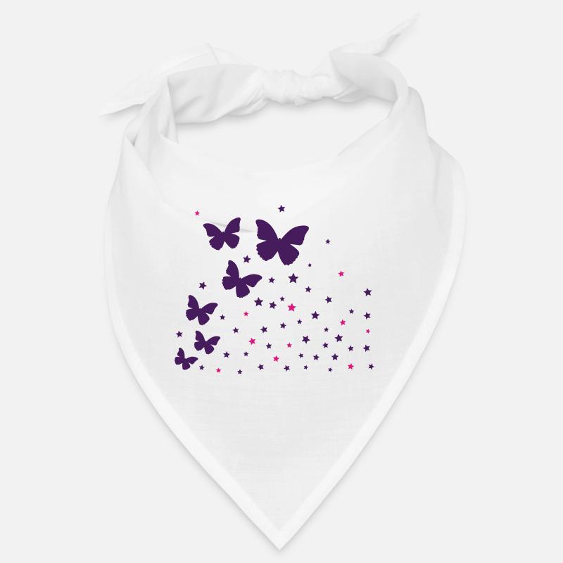 Schmetterlinge & Sternchen Bandana