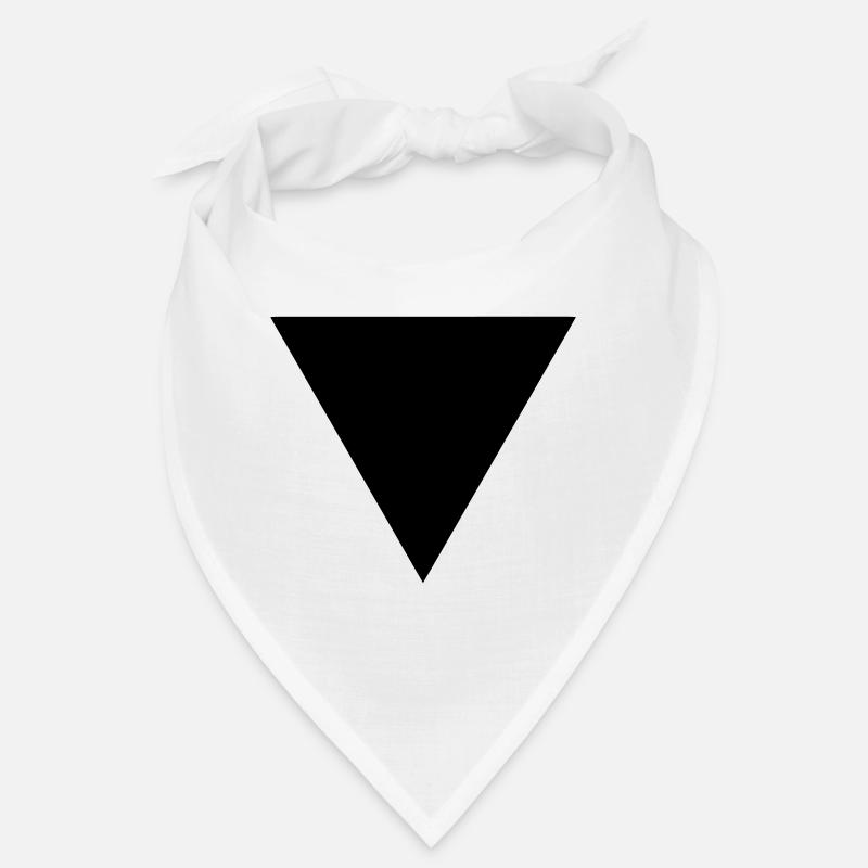 triangle - Bandana - blanc