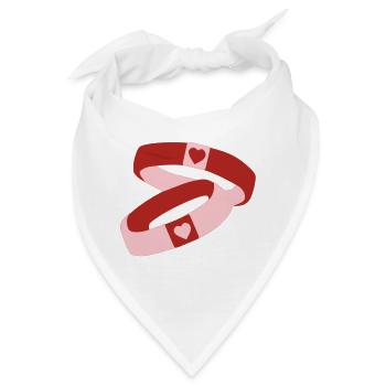 Ringe - Bandana - Weiß - Vorne