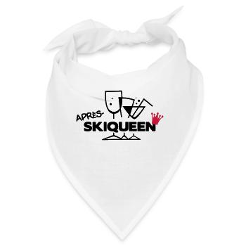 Apres Ski Queen - Bandana - Weiß - Vorne