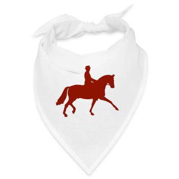 Reiter - Bandana - Weiß - Vorne