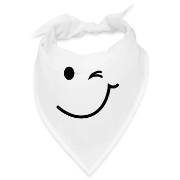 Petzauge - Bandana - Weiß - Vorne
