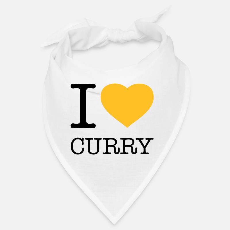 I LOVE CURRY Bandana