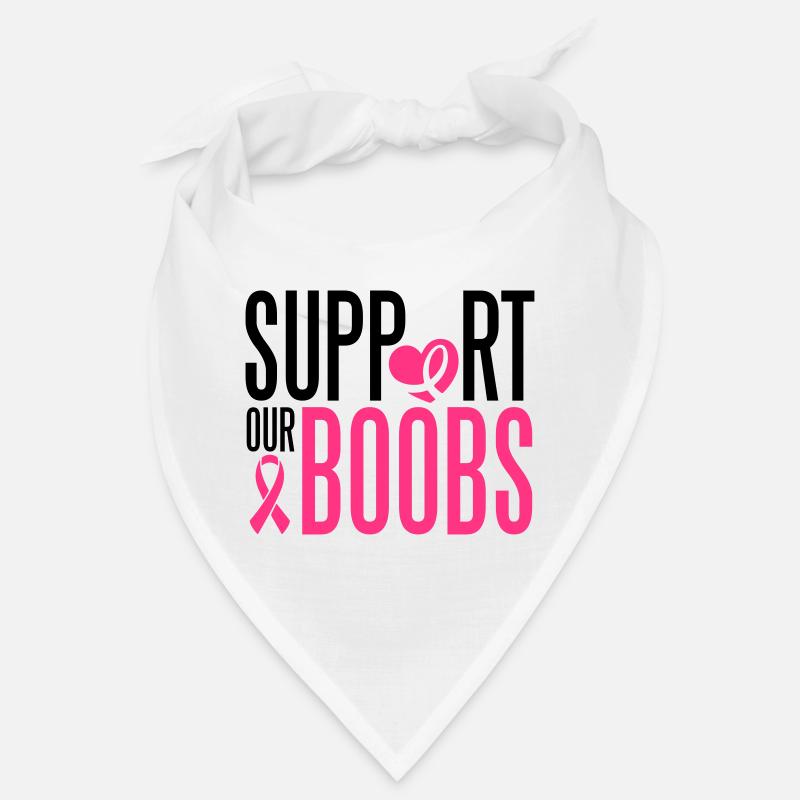 Support our boobs Bandana
