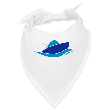 Motorboot - Bandana - Weiß - Vorne