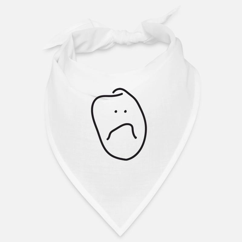 sad face Bandana