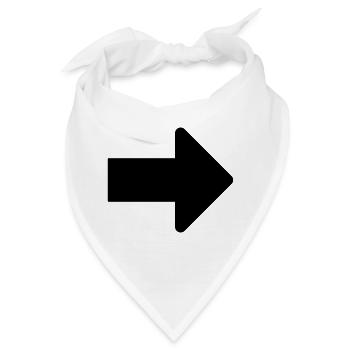 arrow - Bandana - Weiß - Vorne