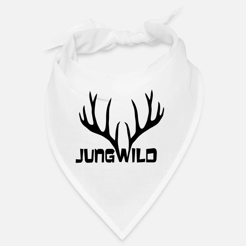 Hirsch Geweih Jung Wild tier jagd jäger wald Bandana