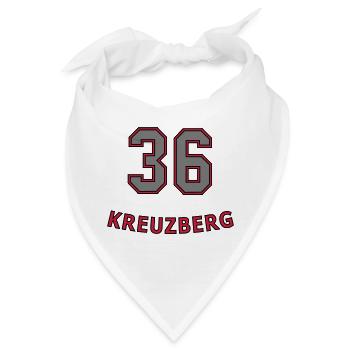 KREUZBERG 36 - Bandana - Weiß - Vorne