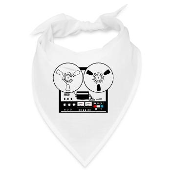 Spulen recorder - Bandana - Weiß - Vorne