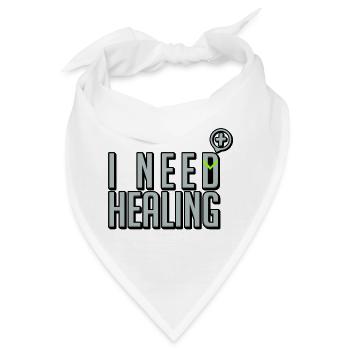 I need haling - Bandana - Weiß - Vorne