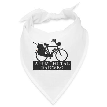 Altmühltal Radweg - Bandana - Weiß - Vorne