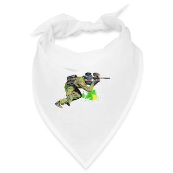 Paintball - Bandana - Weiß - Vorne