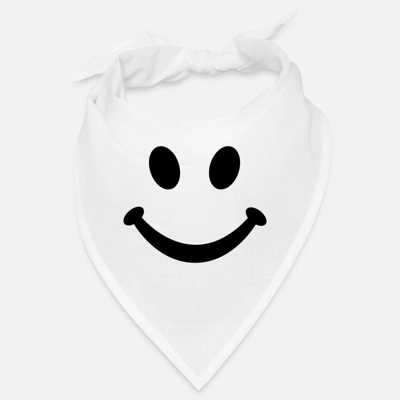Smiley Lächeln Bandana