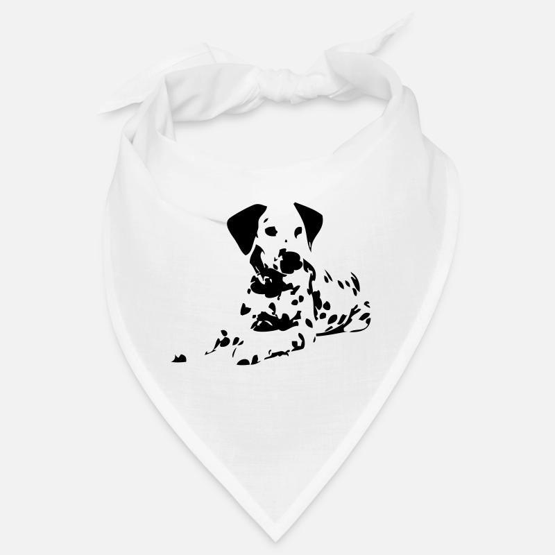 dalmatien_1 - Bandana - Weiß