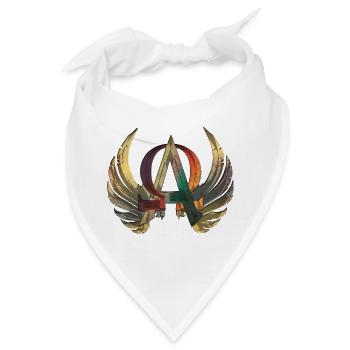 ALPHA & OMEGA ornament - Bandana - Weiß - Vorne
