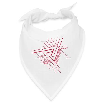 Penrose rechts - Bandana - Weiß - Vorne