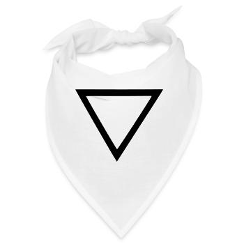 wasser - Bandana - Weiß - Vorne
