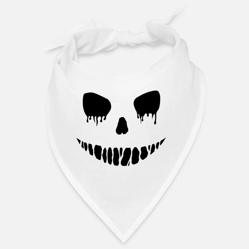 Halloween - Bandana - blanc