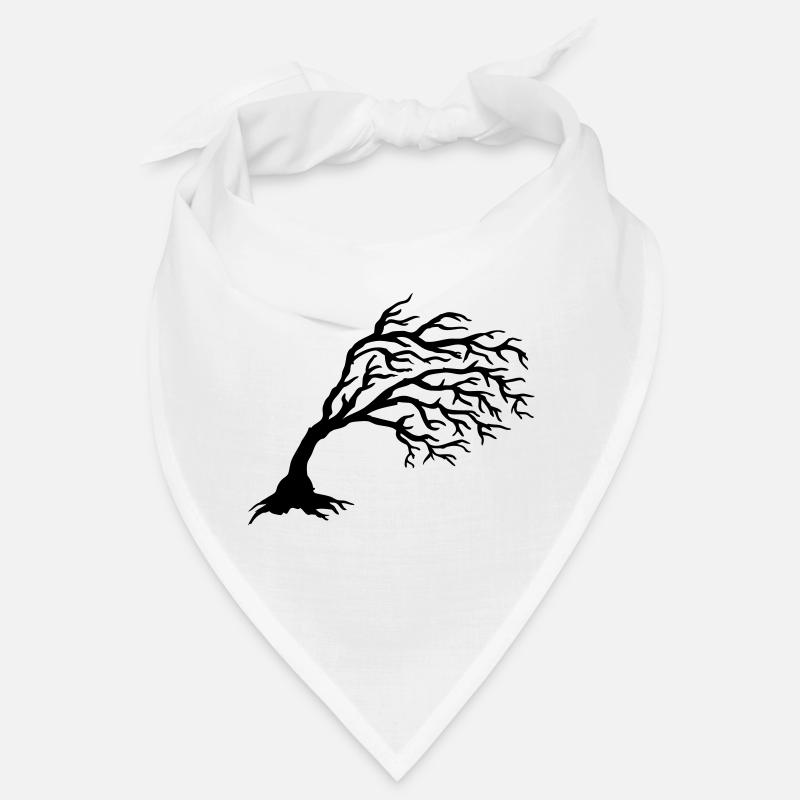 Arbre - Bandana - blanc