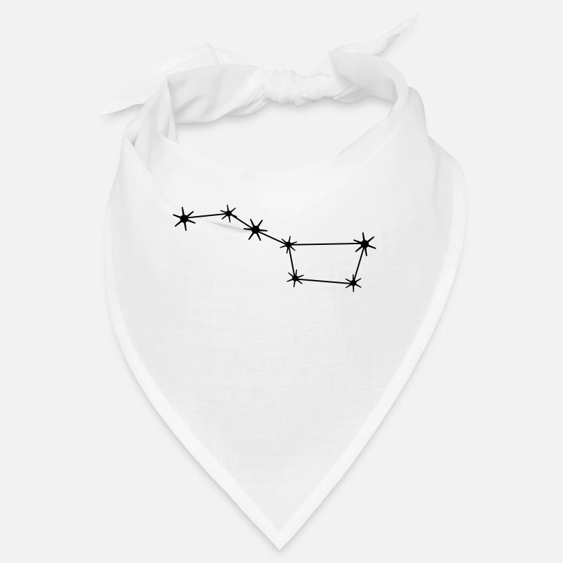 Sternbild Großer Bär / Wagen Konstellation Bandana