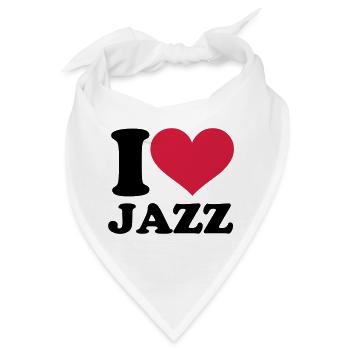 Jazz - Bandana - Weiß - Vorne