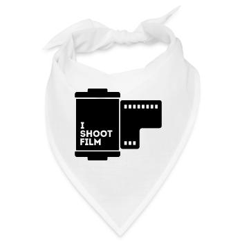 I SHOOT FILM FILMROLLE - Bandana - Weiß - Vorne