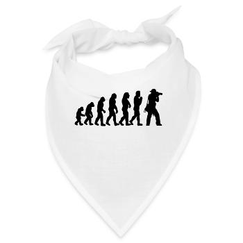 fotograf - Bandana - Weiß - Vorne