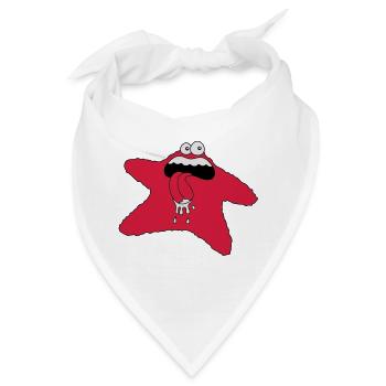 monster - Bandana - Weiß - Vorne