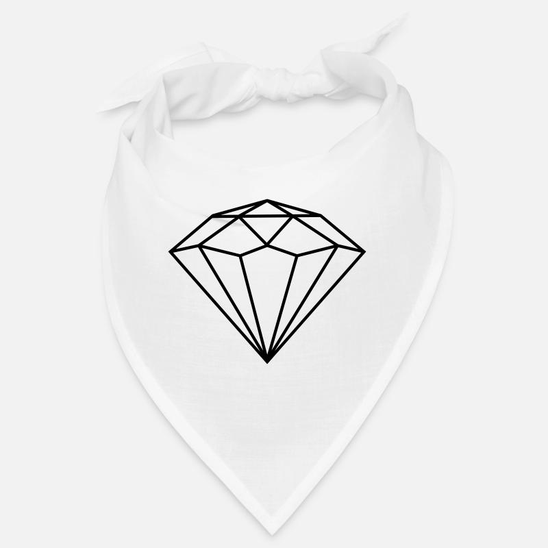 Diamant | polygones Bandana