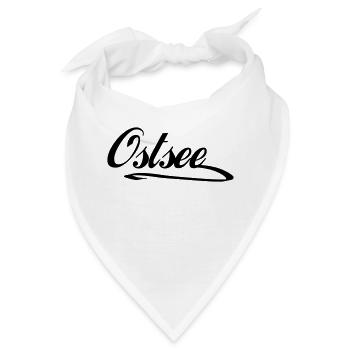 Ostsee - Bandana - Weiß - Vorne