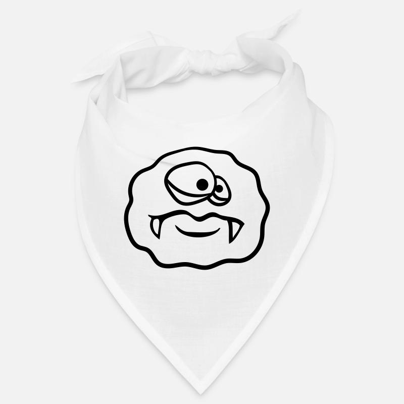 cercle rond bactérie virus cellule glibber mucus ek Bandana