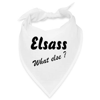 Elsass, was sonst - Bandana - Weiß - Vorne