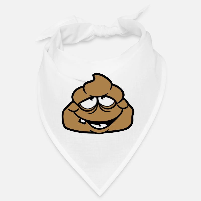 merde kot visage dégoûtant tas haeufchen merde Bandana