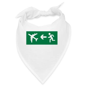 Reisen - Bandana - Weiß - Vorne