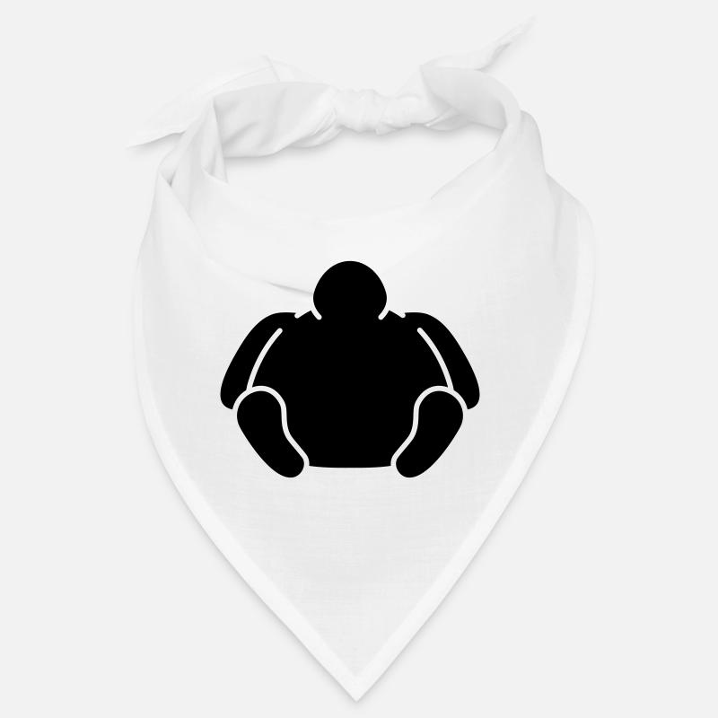 Sitting Fat Man Bandana
