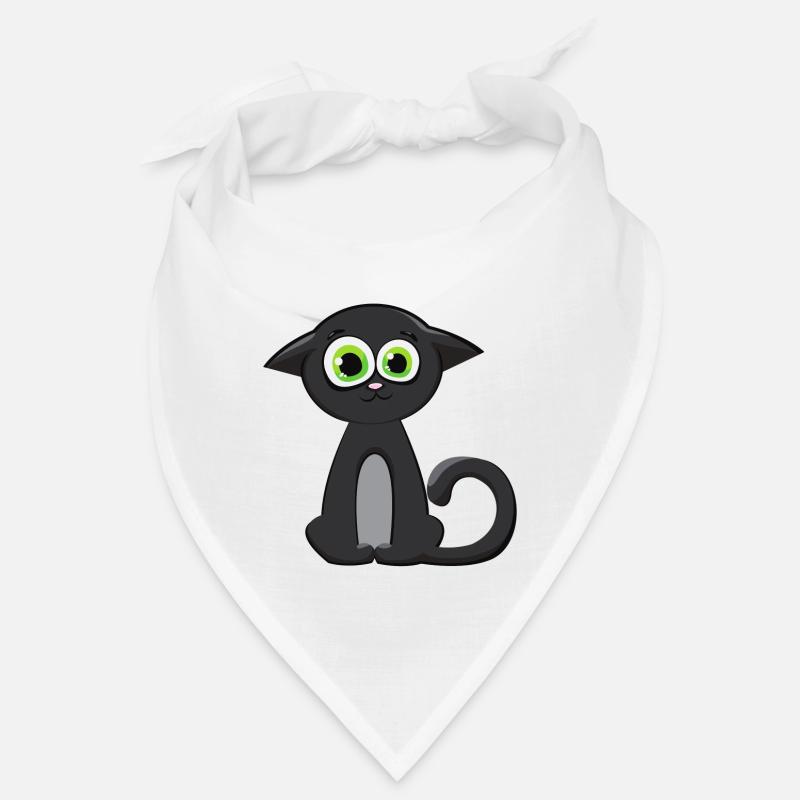 Chaton visage de chat Bandana