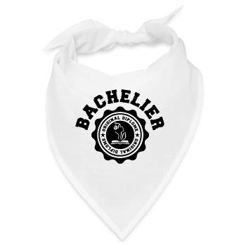 Bachelor - Bandana - Weiß - Vorne