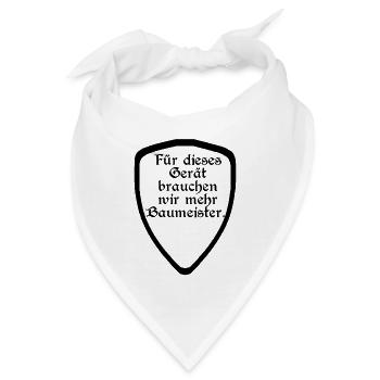 Gerät Stronghold Strategie Baumeister V2 (b) - Bandana - Weiß - Vorne