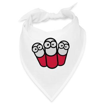 Drug Pills Team - Bandana - Weiß - Vorne
