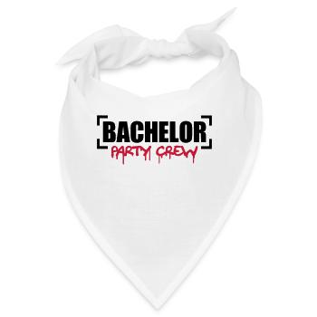 Bachelor Party Crew - Bandana - Weiß - Vorne