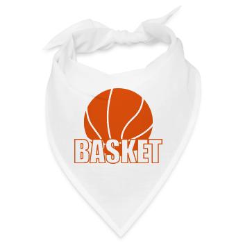 Basket - Bandana - Weiß - Vorne