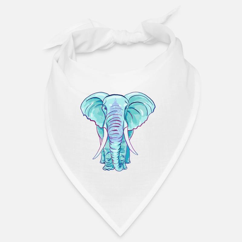 L'éléphant bleu Bandana