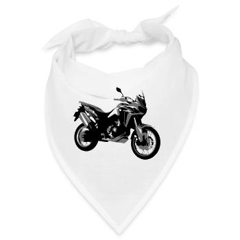 Africa Twin 2018 - Bandana - Weiß - Vorne