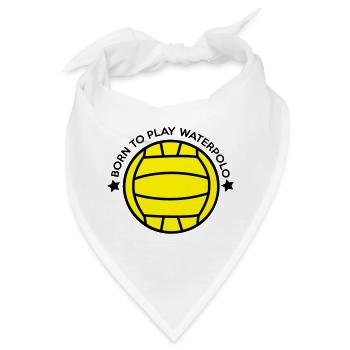 water polo - Bandana - Weiß - Vorne