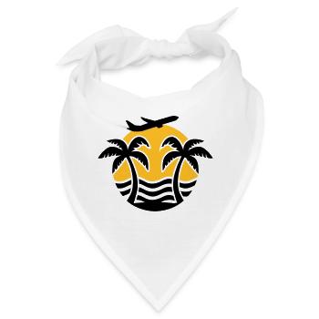 Urlaub - Bandana - Weiß - Vorne