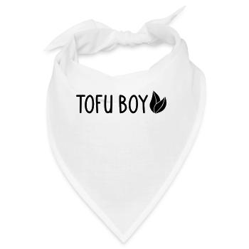 Tofu Boy - Bandana - Weiß - Vorne